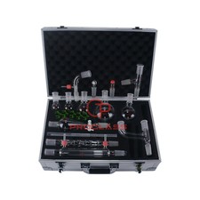 Laboratorio Primay Kit Chimica Organica 24/40 Laboratorio Kit Vetreria con Scatola Armadio