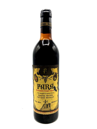 Vintage fara vino rosso - vintage,