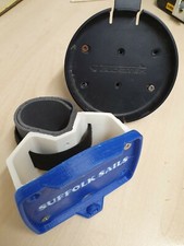 Staffa cinghia TackTick T005 stampata in 3D si adatta bussola T060/T061/Velocitek speedpuck