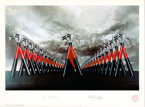 Sciarpa pink floyd - pink, roger