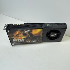 SCHEDA VIDEO NVIDIA ZOTAC GEFORCE GTX 280 1GB USATA PERFETTAMENTE FUNZIONANTE