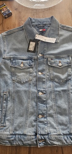 Giubbotto jeans uomo tommy - giubbotto,