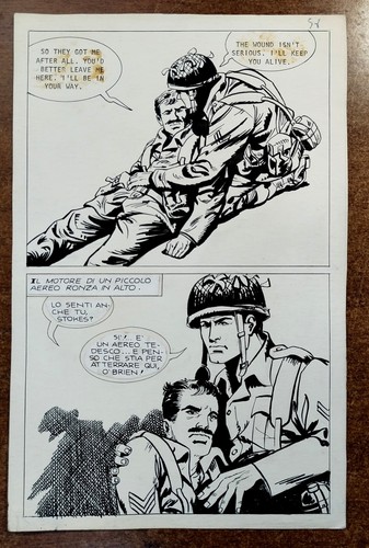 Disegno originale pagina - originale,