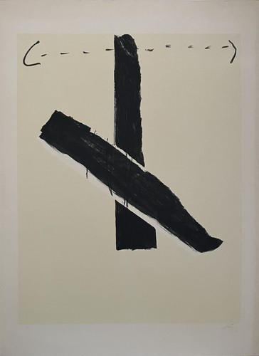Antoni tapies lithographie - antoni,
