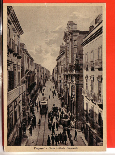 Cartolina trapani citta - trapani, citta'