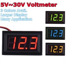 Voltmetro Display Digitale LED