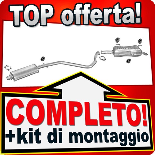 Scarico completo per peugeot - scarico,