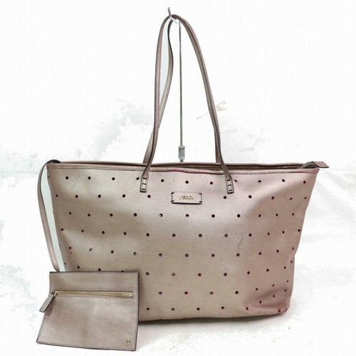 Borsa fendi rosa metallizzato - borsa,
