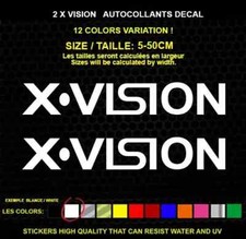 2 x adesivi VISION decalcomania adesivi adesivi impermeabili