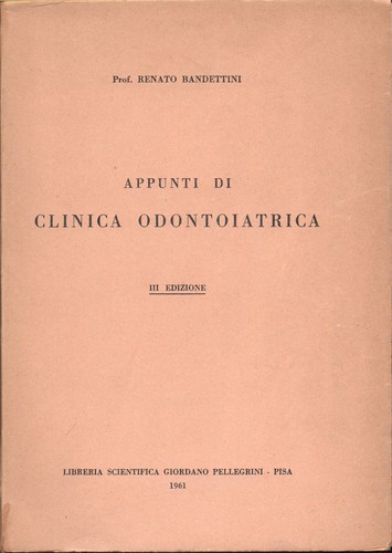 1961 bandettini appunti - , bandettini,