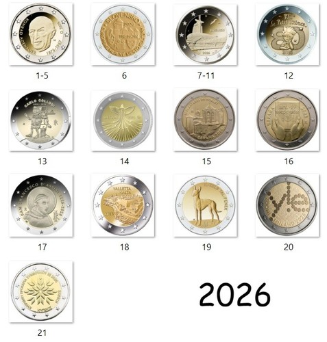 Euro 2026 commemorativi - commemorativi,