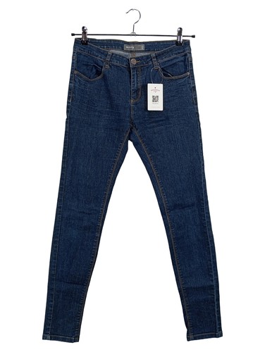 Amisu jeans skinny donna blu - amisu,
