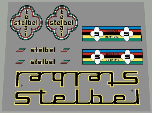 Set decalcomanie stelbel - set,