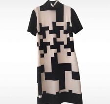 Abito ragazza anug fashion abito moda come nuovo fantasia geometrica cerimonia 