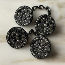 Set Chanel CC Cufflinks Buttons