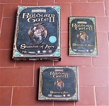 Gioco Pc Cd AD&D BALDUR’S GATE II 2 Shadows of Amn BIG BOX ITA Forgotten Realms