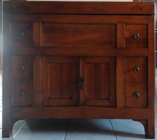 Mobile antico: CREDENZA IN LEGNO NOCE: inizio 1800