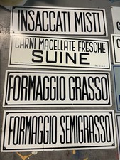 LOTTO DI LAMIERINI VARI, TARGA