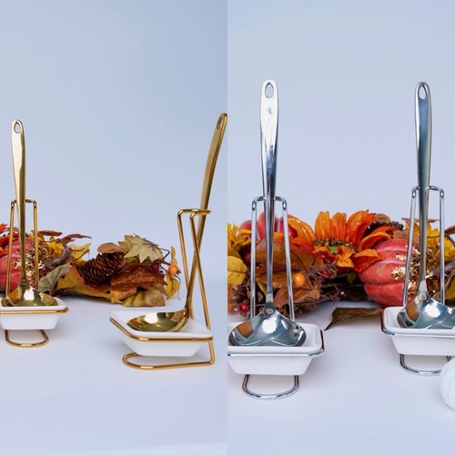 Servizio set 2pz con supporto - set,