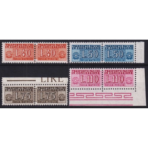 Repubblica 1955 pacchi in - repubblica,