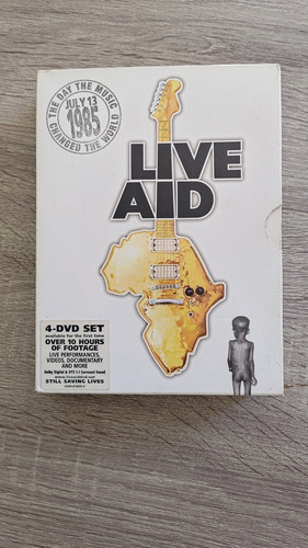 Coffret dvd live aid 1985 - live,