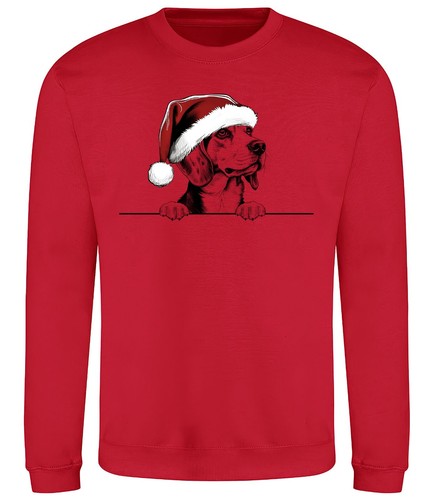Felpa beagle natale cane - beagle,