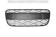 Griglia paraurti anteriore in centrale FIAT PANDA 312 ANNO 2012 in poi NERA