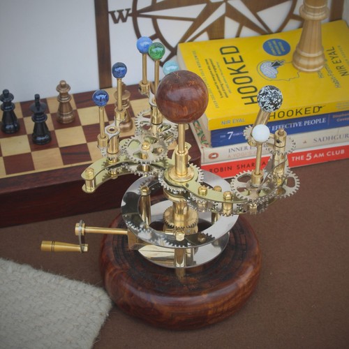 Vintage decor orrery art - decor,