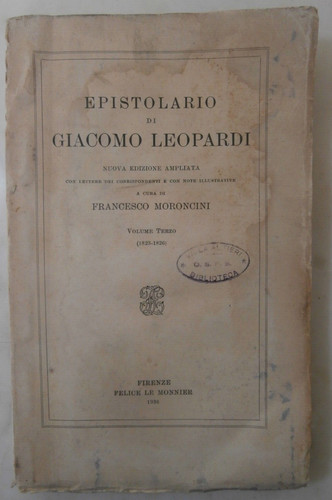 Libro epistolario giacomo - libro, di