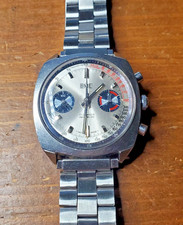 Cronografo BME Racing cal. Valjoux 7733 anni 70 funziona perfettamente! Fresca revisione!