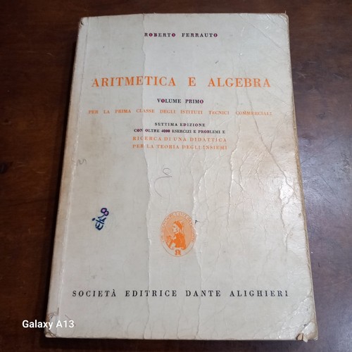 Libro aritmetica algebra - aritmetica,