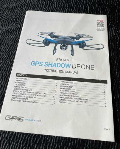 Manuale istruzioni promark gps - manuale,
