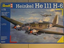 Maquette Avion 1/72 REVELL Ref 04377 Heinkel He 111 H-6 + True Details 72024 Whe