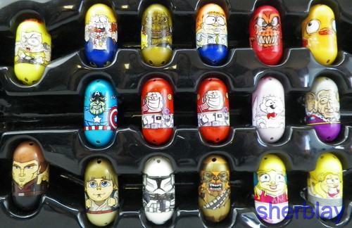 Mighty beanz lotto - 17, misti