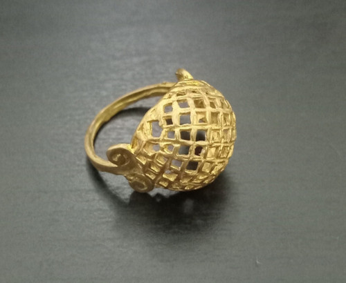 Anello bronzo antico vintage - bronzo,