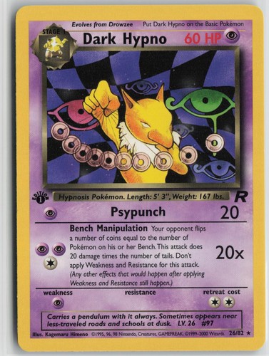 Dark hypno raro - raro, team