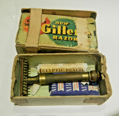 Antico rasoio sicurezza - antico,