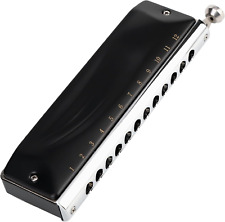 Armonica Cromatica Chiave C 12 Fori 48 Toni Arpa Cromatica a Bocca Chiave Di C p