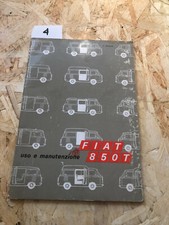 FIAT PULMINO 850 T -  MANUALE USO MANUTENZIONE - ORIGINALE, NO PDF/CD/COPIE
