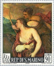 SAN MARINO -1966- Dipinto