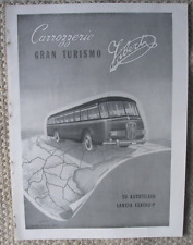 VIBERTI AUTOBUS LANCIA ESATAU P PUBBLICITA 1950 ORIGINALE ADVERTISING