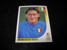 Figurina Panini Fifa World Cup Korea Japan 2002 n° 470  Totti  Italia