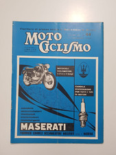MOTOCICLISMO 44 1959 MOTO CANDELE MASERATI
