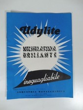 Udylite. Nichelatura brillante ineguagliabile. Catalogo pubblicitario