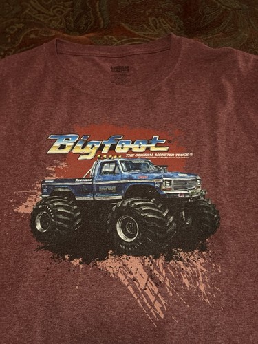 Camicia bigfoot monster truck - camicia,
