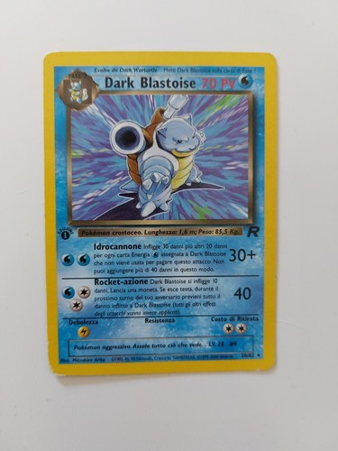 Pokemon dark blastoise - 20/82,