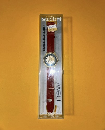 Swatch red head 1991 - head,