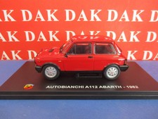 Die cast 1/24 Modellino Auto Autobianchi A112 Abarth VI Serie 1982