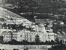 Monaco Monte-Carlo Panorama ND Photo 34, viaggiata 1900, arrivo Losanna