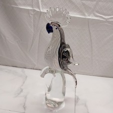 Vetro scultura uccellino